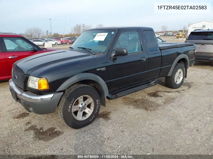 2002 Ford Ranger Edge/Xlt VIN: 1FTZR45E02TA02583 Lot: 40790554