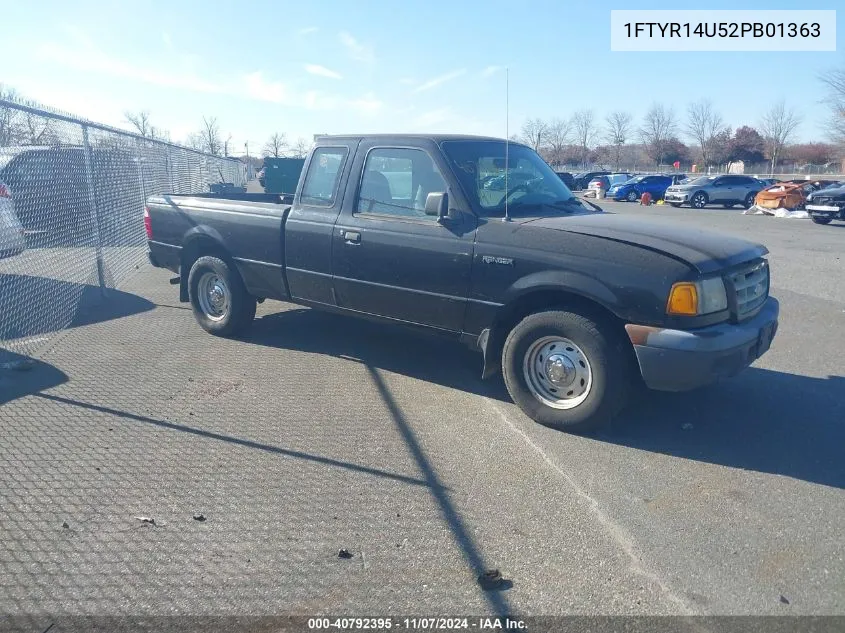 2002 Ford Ranger Edge/Tremor/Xl/Xlt VIN: 1FTYR14U52PB01363 Lot: 40792395