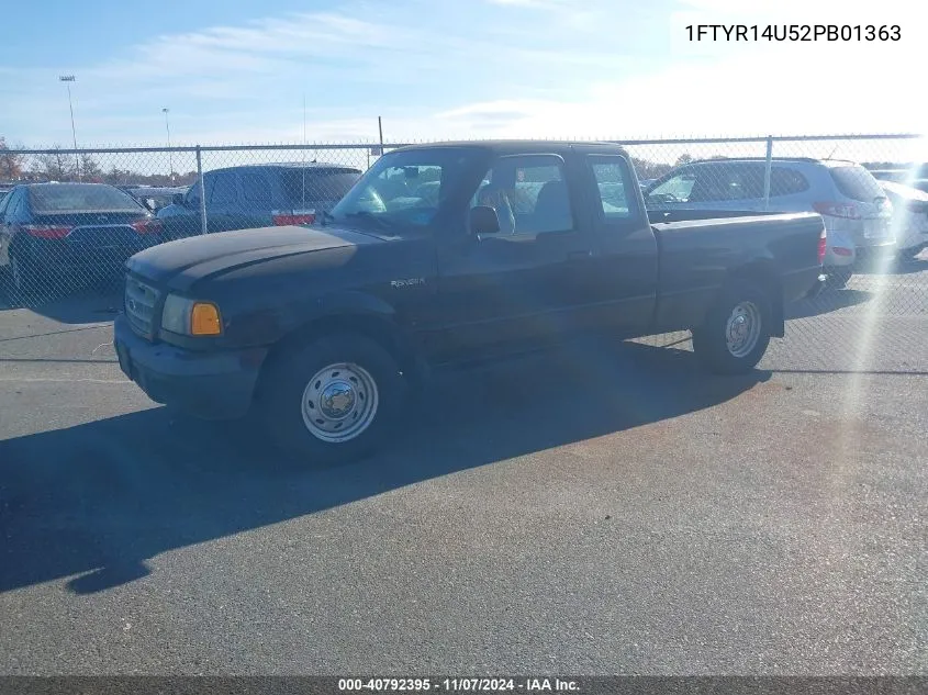 2002 Ford Ranger Edge/Tremor/Xl/Xlt VIN: 1FTYR14U52PB01363 Lot: 40792395