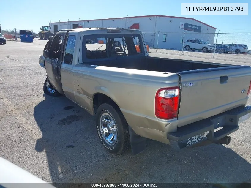 2002 Ford Ranger Xlt VIN: 1FTYR44E92PB13798 Lot: 40797865