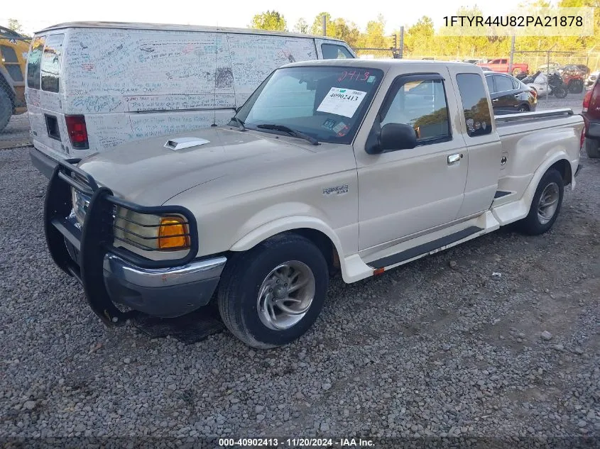 2002 Ford Ranger Edge/Tremor/Xlt VIN: 1FTYR44U82PA21878 Lot: 40902413