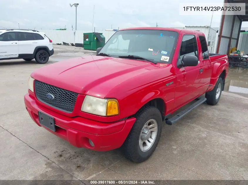 2003 Ford Ranger Edge/Tremor/Xl/Xlt VIN: 1FTYR14V23PA72530 Lot: 39517600