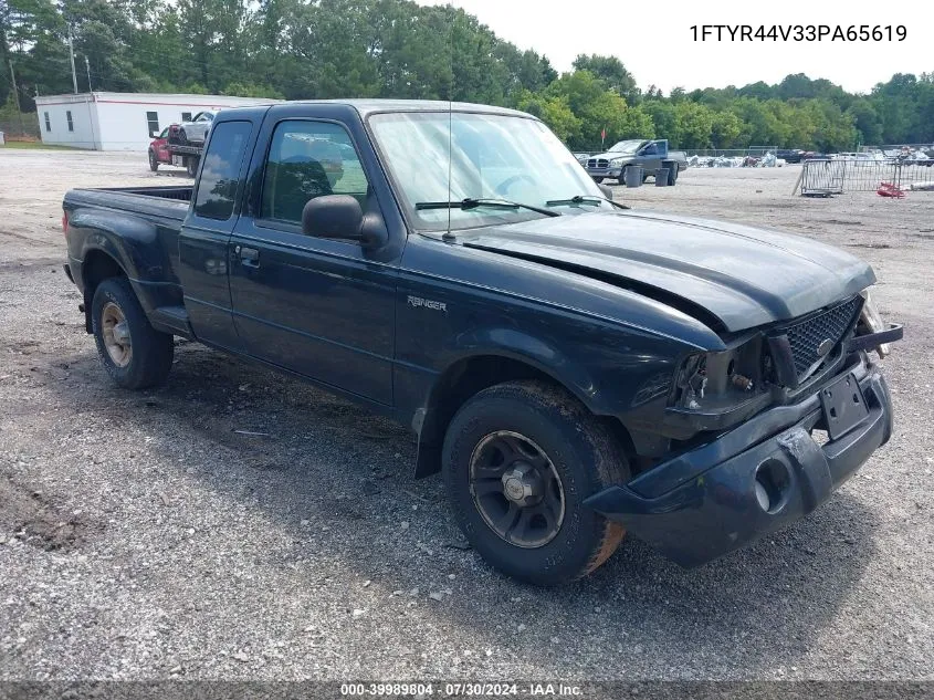 2003 Ford Ranger Edge/Tremor/Xlt VIN: 1FTYR44V33PA65619 Lot: 39989804