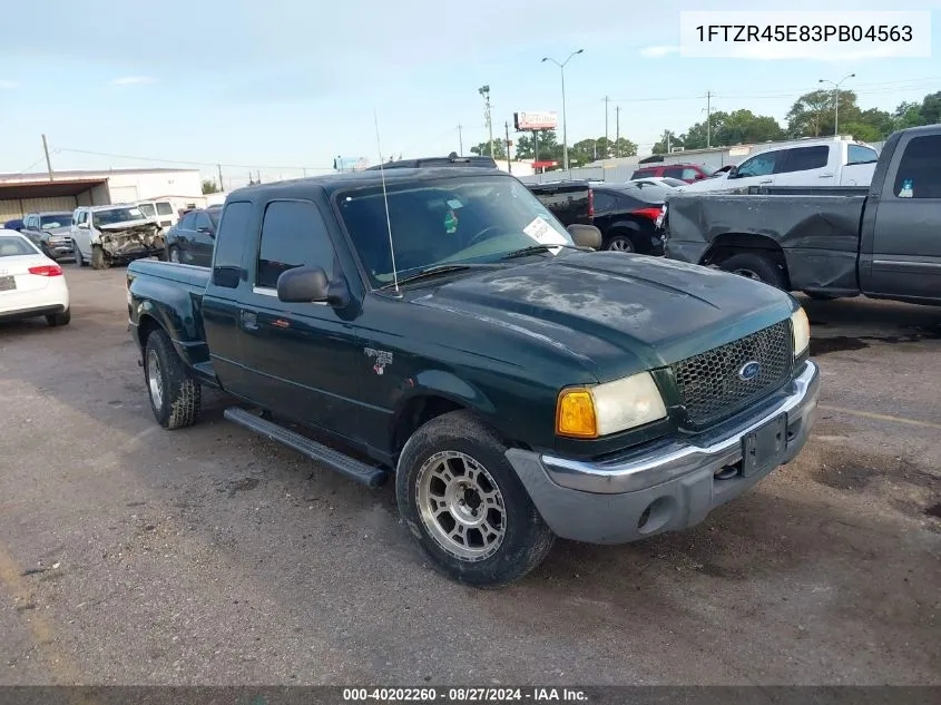 2003 Ford Ranger Edge/Xlt VIN: 1FTZR45E83PB04563 Lot: 40202260