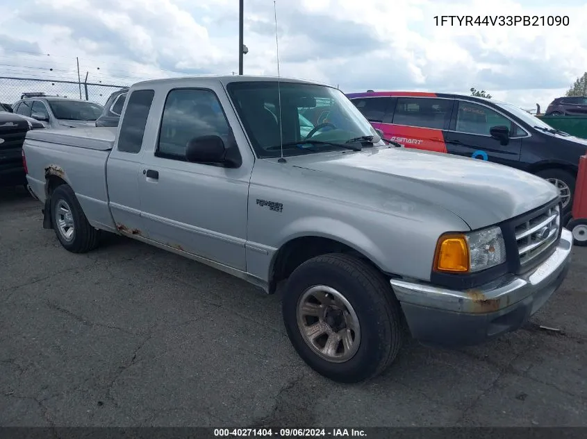 2003 Ford Ranger Edge/Tremor/Xlt VIN: 1FTYR44V33PB21090 Lot: 40271404