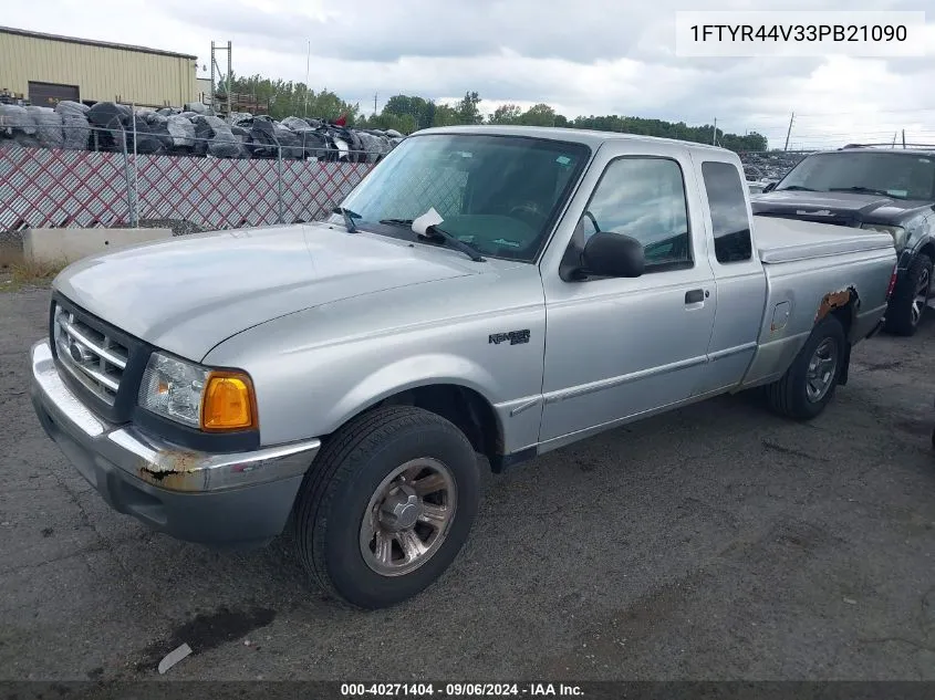 2003 Ford Ranger Edge/Tremor/Xlt VIN: 1FTYR44V33PB21090 Lot: 40271404