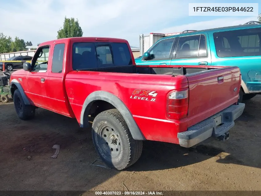 2003 Ford Ranger Edge/Xlt VIN: 1FTZR45E03PB44622 Lot: 40307023