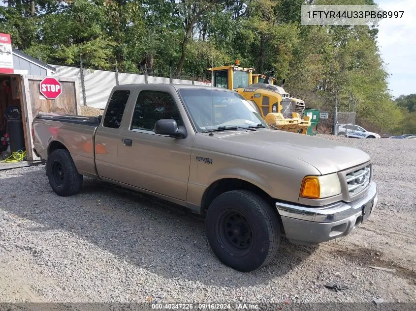 2003 Ford Ranger Edge/Tremor/Xlt VIN: 1FTYR44U33PB68997 Lot: 40347226