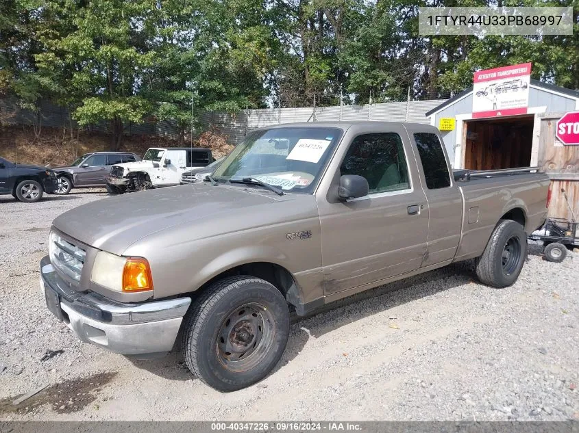 2003 Ford Ranger Edge/Tremor/Xlt VIN: 1FTYR44U33PB68997 Lot: 40347226