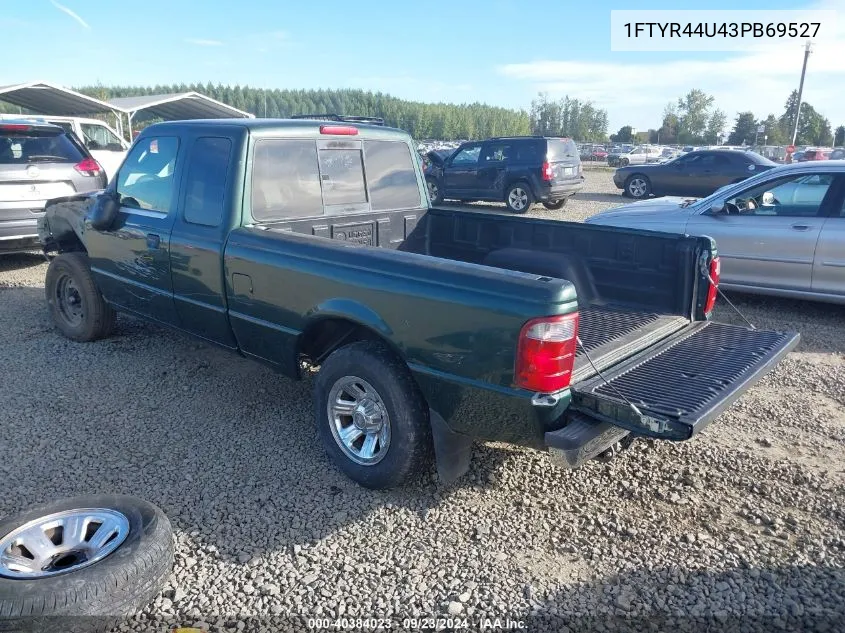 2003 Ford Ranger Edge/Tremor/Xlt VIN: 1FTYR44U43PB69527 Lot: 40384023