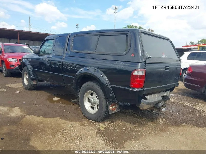 2003 Ford Ranger Edge/Xlt VIN: 1FTZR45E03TA23421 Lot: 40392333