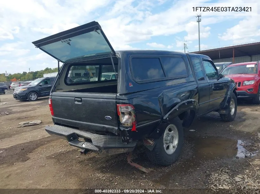 2003 Ford Ranger Edge/Xlt VIN: 1FTZR45E03TA23421 Lot: 40392333