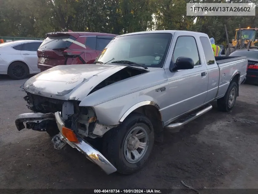 2003 Ford Ranger Edge/Tremor/Xlt VIN: 1FTYR44V13TA26602 Lot: 40418734