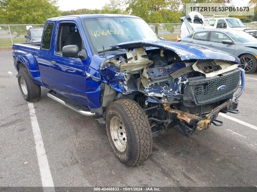 2003 Ford Ranger Super Cab VIN: 1FTZR15E53PB61673 Lot: 40468533