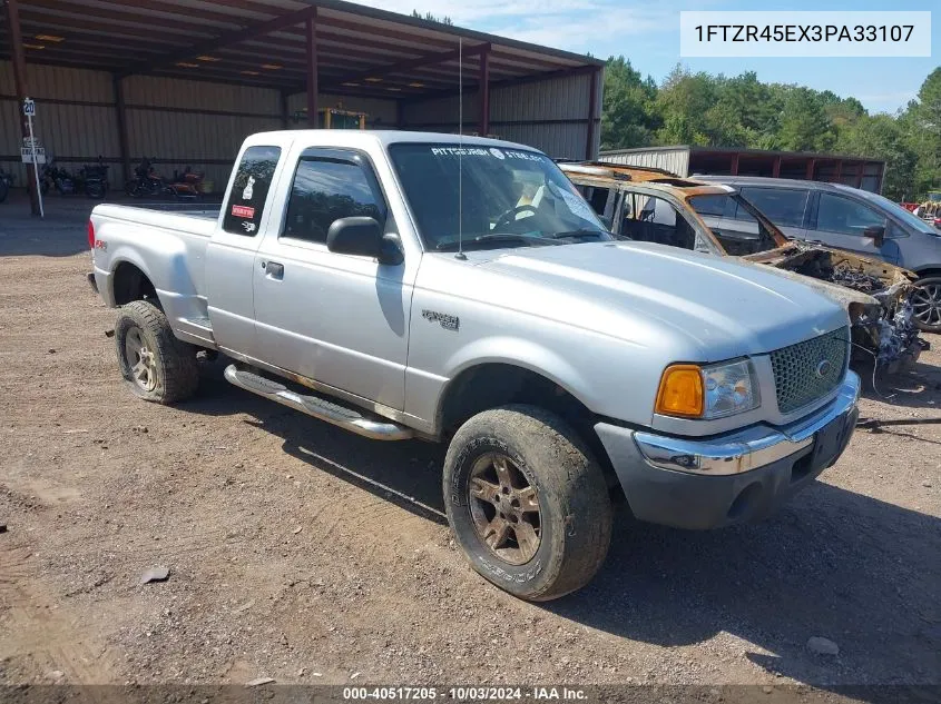 2003 Ford Ranger Edge/Xlt VIN: 1FTZR45EX3PA33107 Lot: 40517205