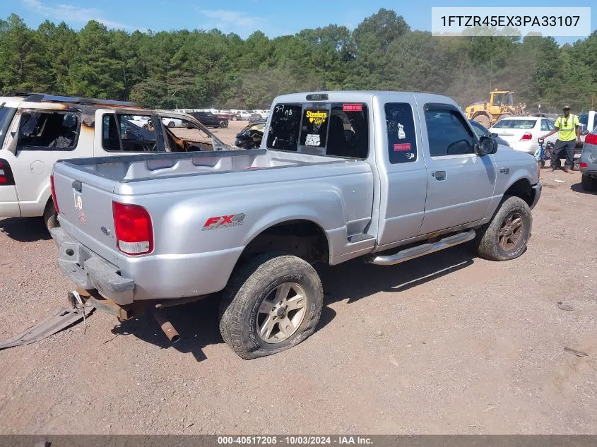 2003 Ford Ranger Edge/Xlt VIN: 1FTZR45EX3PA33107 Lot: 40517205