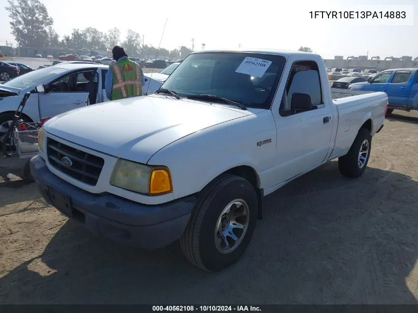 1FTYR10E13PA14883 2003 Ford Ranger Unique Fleet