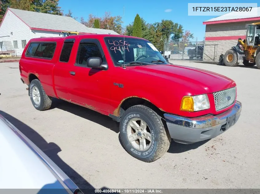 2003 Ford Ranger Xlt VIN: 1FTZR15E23TA28067 Lot: 40569414