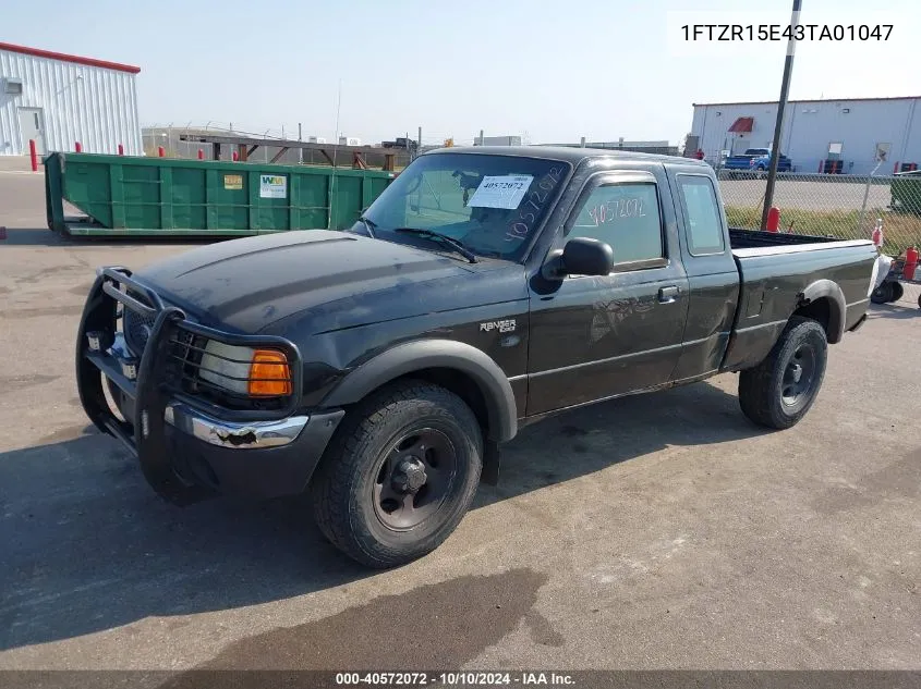 2003 Ford Ranger Xlt VIN: 1FTZR15E43TA01047 Lot: 40572072