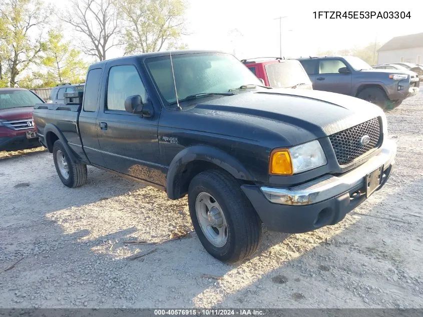 2003 Ford Ranger Edge/Xlt VIN: 1FTZR45E53PA03304 Lot: 40576915