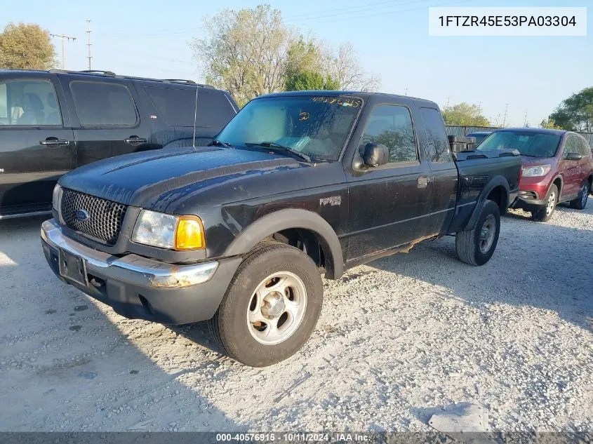 2003 Ford Ranger Edge/Xlt VIN: 1FTZR45E53PA03304 Lot: 40576915