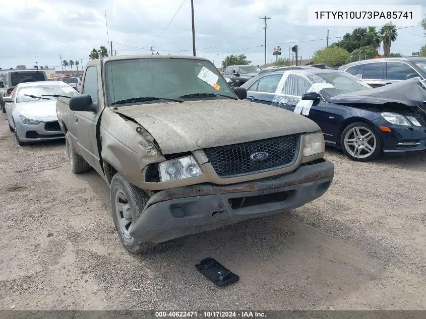 2003 Ford Ranger Edge/Xl/Xlt VIN: 1FTYR10U73PA85741 Lot: 40622471