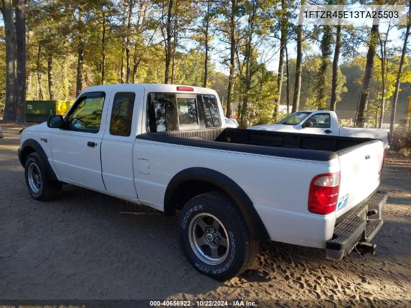 2003 Ford Ranger Edge/Xlt VIN: 1FTZR45E13TA25503 Lot: 40656922