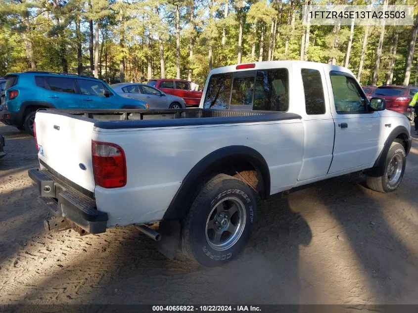 2003 Ford Ranger Edge/Xlt VIN: 1FTZR45E13TA25503 Lot: 40656922