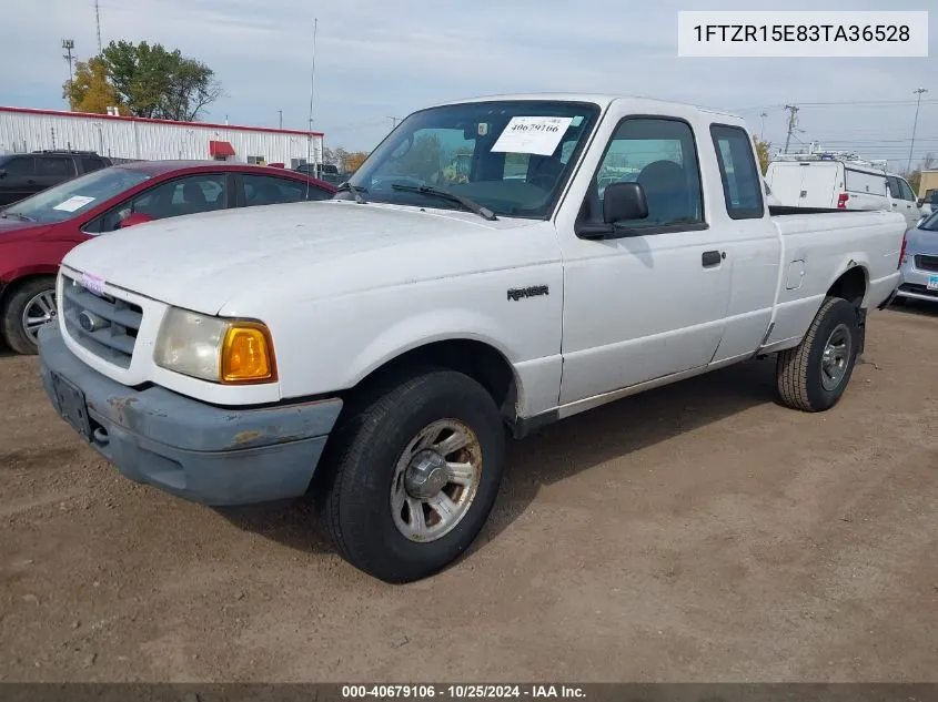 2003 Ford Ranger Xlt VIN: 1FTZR15E83TA36528 Lot: 40679106