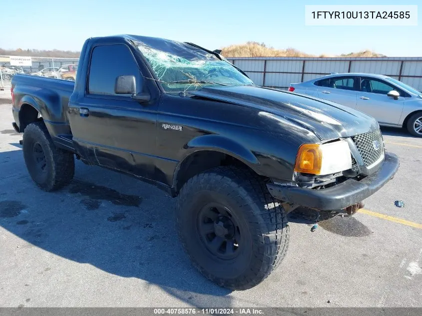 2003 Ford Ranger Edge/Xl/Xlt VIN: 1FTYR10U13TA24585 Lot: 40758576