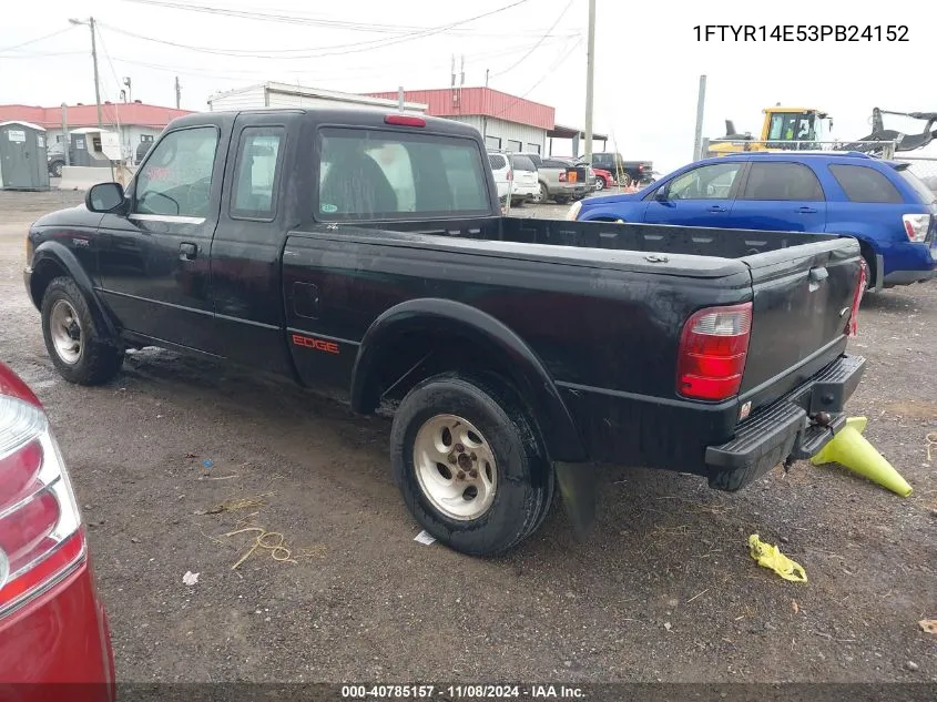 2003 Ford Ranger Edge VIN: 1FTYR14E53PB24152 Lot: 40785157