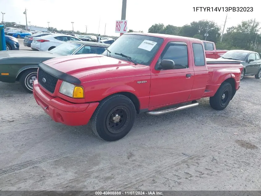 2003 Ford Ranger Edge/Tremor/Xl/Xlt VIN: 1FTYR14V13PB32023 Lot: 40808888