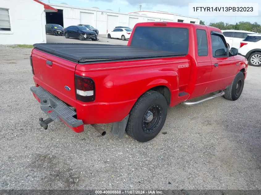 2003 Ford Ranger Edge/Tremor/Xl/Xlt VIN: 1FTYR14V13PB32023 Lot: 40808888