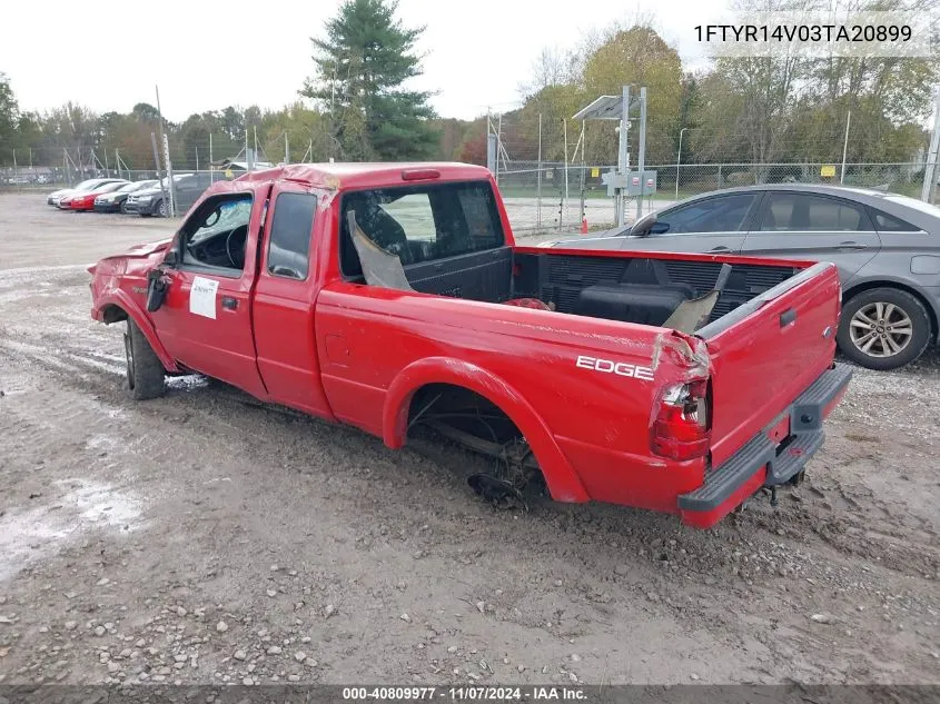 2003 Ford Ranger Edge/Tremor/Xl/Xlt VIN: 1FTYR14V03TA20899 Lot: 40809977