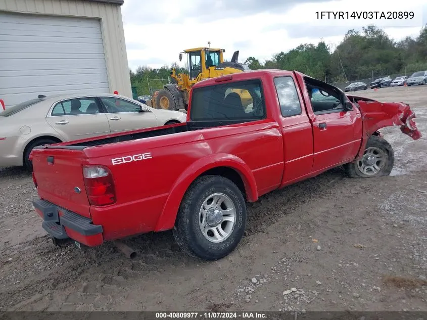 2003 Ford Ranger Edge/Tremor/Xl/Xlt VIN: 1FTYR14V03TA20899 Lot: 40809977