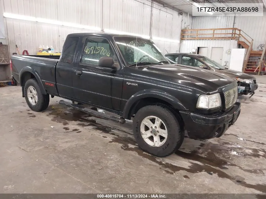 2003 Ford Ranger Edge/Xlt VIN: 1FTZR45E43PA88698 Lot: 40815704