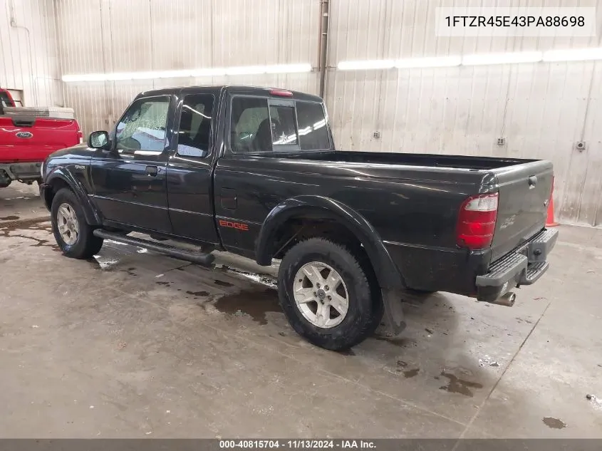 2003 Ford Ranger Edge/Xlt VIN: 1FTZR45E43PA88698 Lot: 40815704