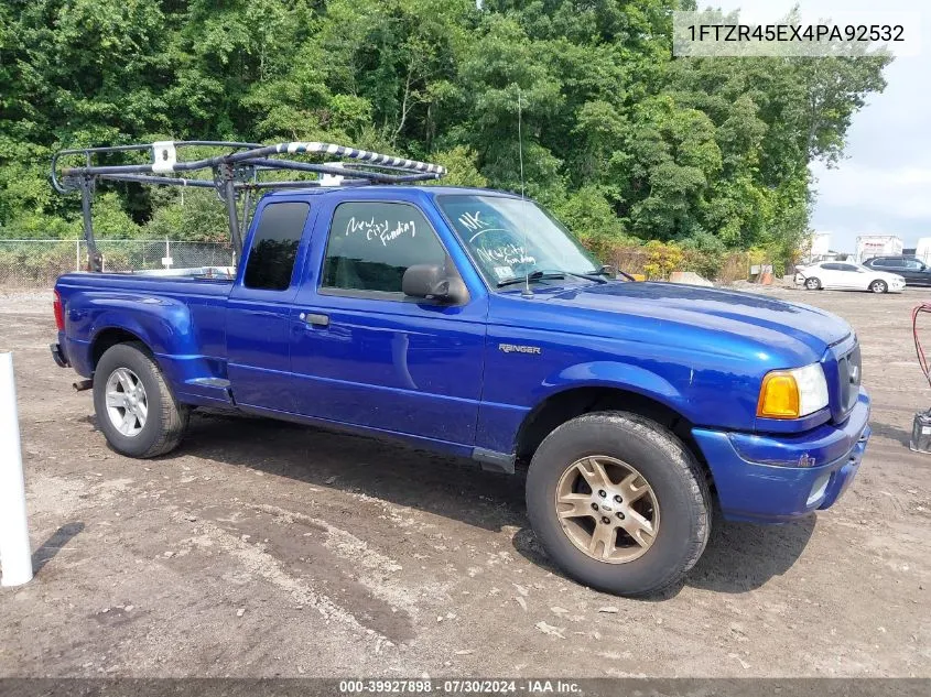 2004 Ford Ranger Edge/Tremor/Xlt VIN: 1FTZR45EX4PA92532 Lot: 39927898