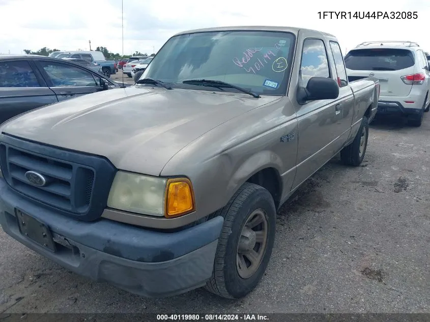 2004 Ford Ranger Edge/Tremor/Xl/Xlt VIN: 1FTYR14U44PA32085 Lot: 40119980