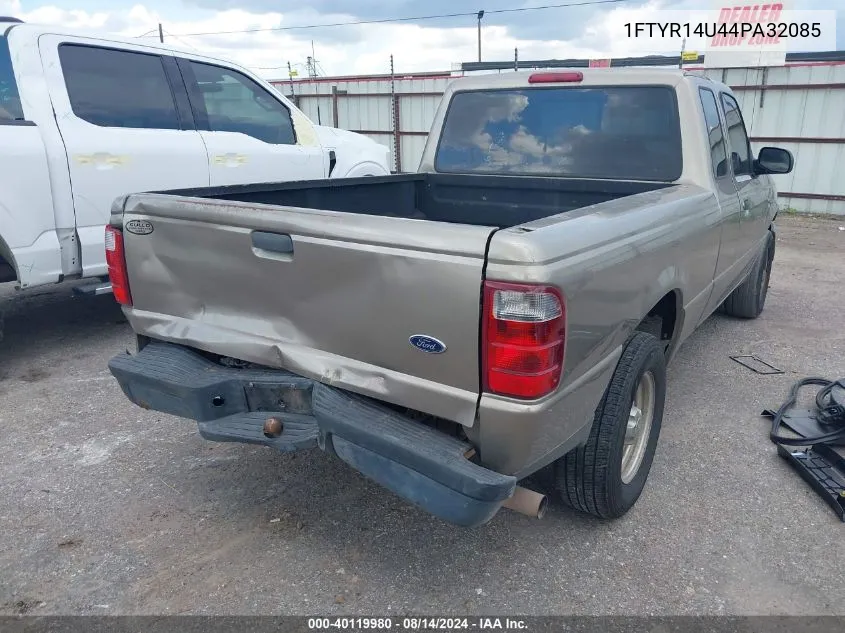 2004 Ford Ranger Edge/Tremor/Xl/Xlt VIN: 1FTYR14U44PA32085 Lot: 40119980