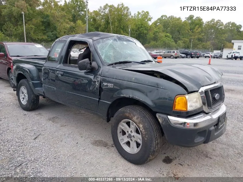 2004 Ford Ranger Super Cab VIN: 1FTZR15E84PA77333 Lot: 40337268