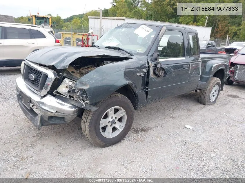 2004 Ford Ranger Super Cab VIN: 1FTZR15E84PA77333 Lot: 40337268