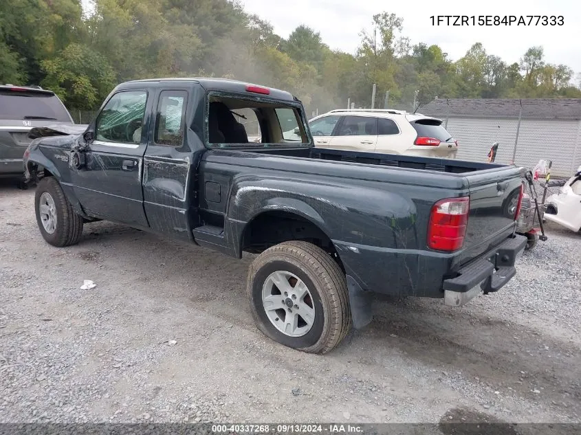 2004 Ford Ranger Super Cab VIN: 1FTZR15E84PA77333 Lot: 40337268