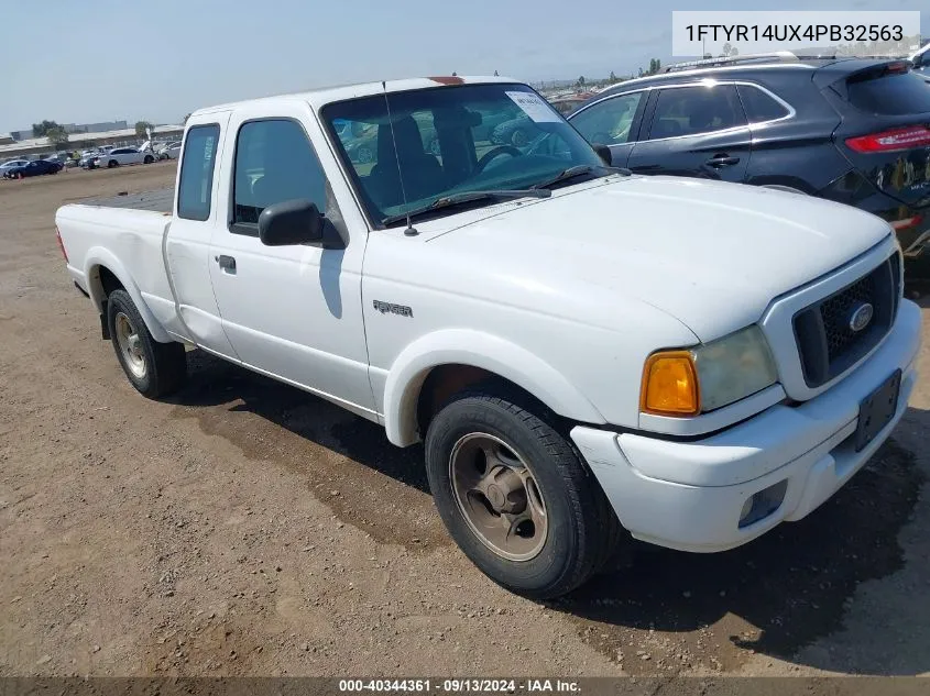 2004 Ford Ranger Edge/Tremor/Xl/Xlt VIN: 1FTYR14UX4PB32563 Lot: 40344361