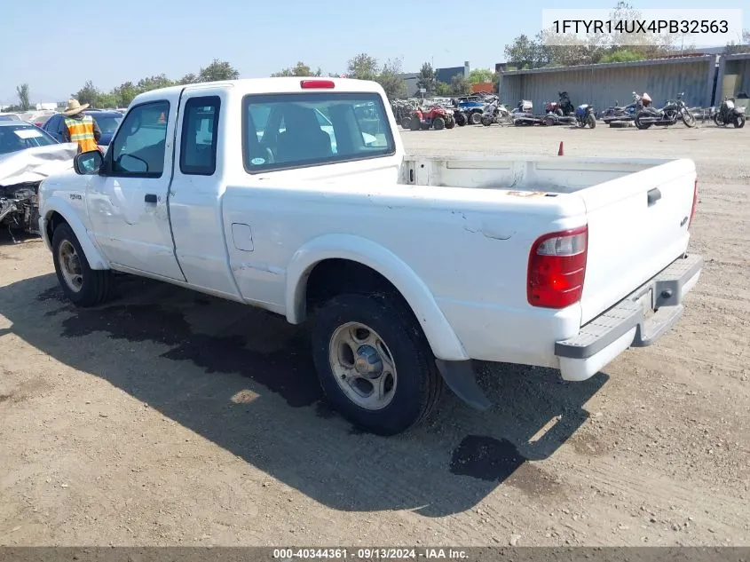 2004 Ford Ranger Edge/Tremor/Xl/Xlt VIN: 1FTYR14UX4PB32563 Lot: 40344361