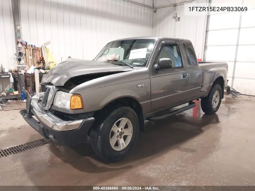 2004 Ford Ranger Xlt VIN: 1FTZR15E24PB33069 Lot: 40356865