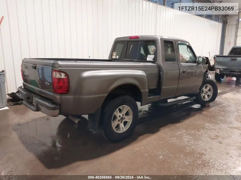 2004 Ford Ranger Xlt VIN: 1FTZR15E24PB33069 Lot: 40356865