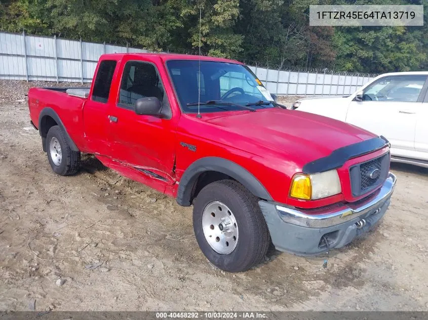 2004 Ford Ranger Edge/Tremor/Xlt VIN: 1FTZR45E64TA13719 Lot: 40458292