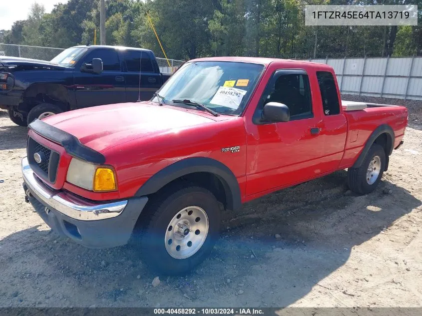 2004 Ford Ranger Edge/Tremor/Xlt VIN: 1FTZR45E64TA13719 Lot: 40458292