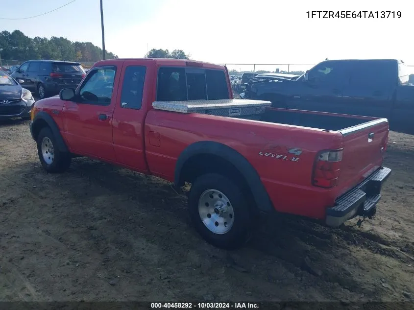 2004 Ford Ranger Edge/Tremor/Xlt VIN: 1FTZR45E64TA13719 Lot: 40458292